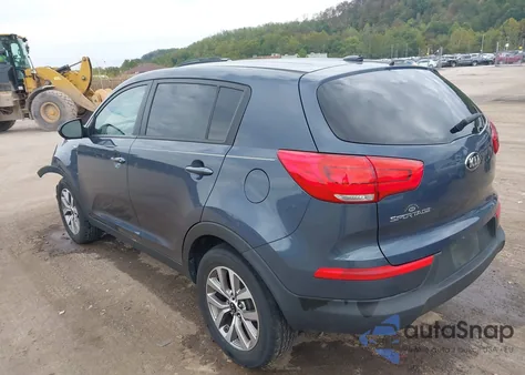 2015 Kia Sportage Lx из США, поврежденный, VIN KNDPBCACXF7703429